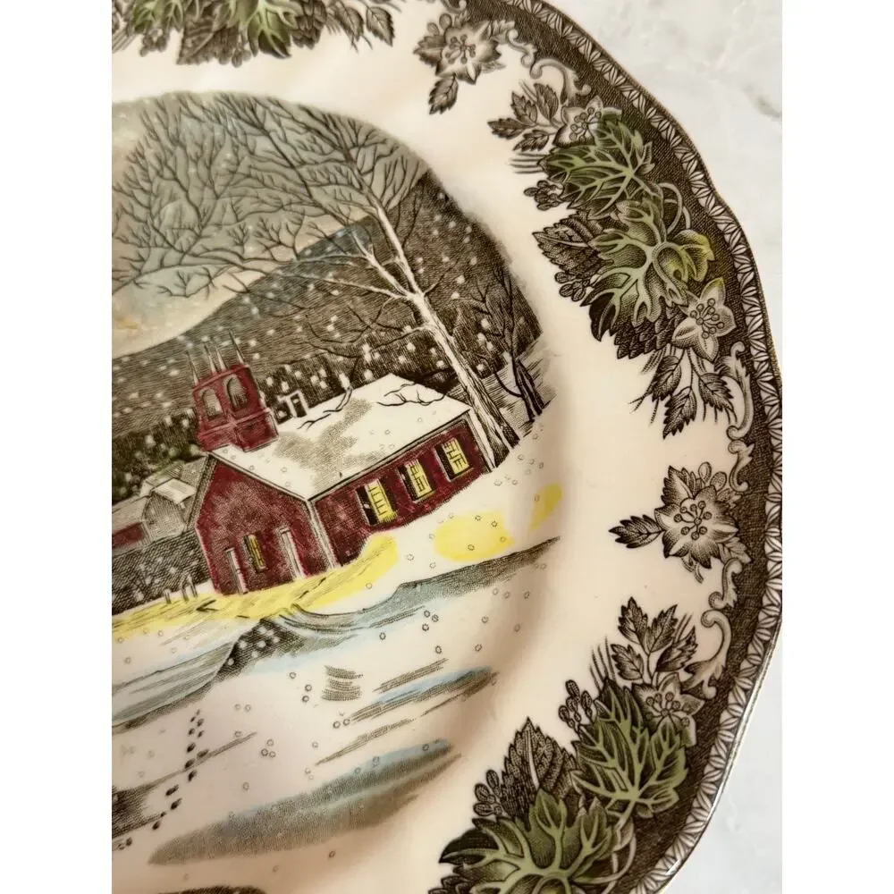 Johnson Brothers plate village